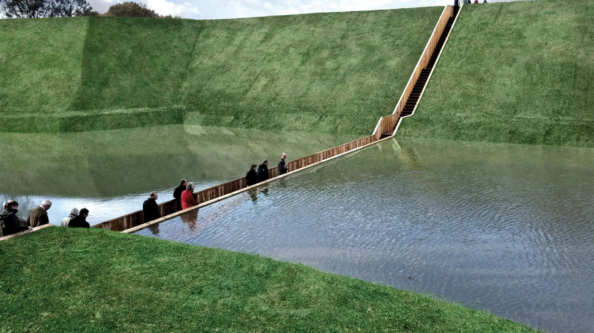 Moses Bridge, The Netherlands 