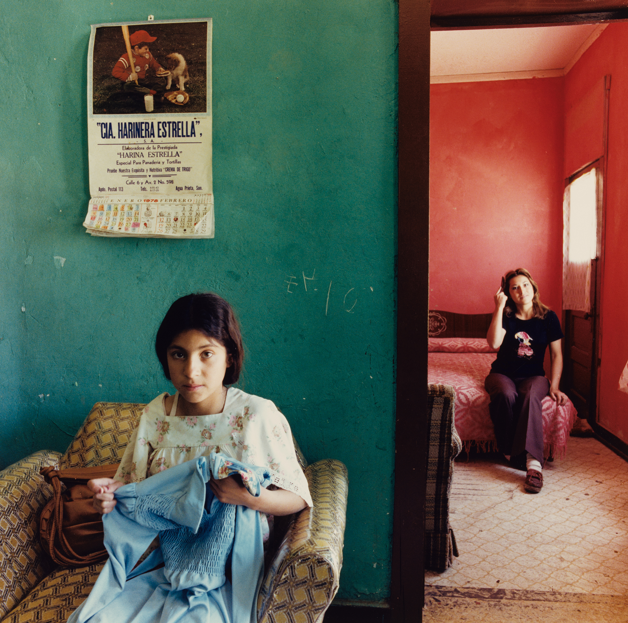 Louis Carlos Bernal, Dos Mujeres, Douglas, Arizona, 1978